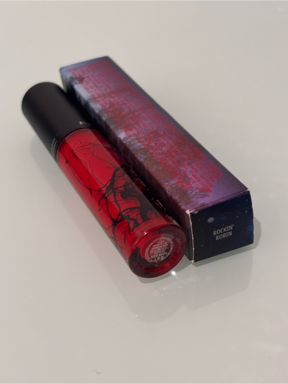 MAC x Stranger Things Lipglass- Rockin' Robin